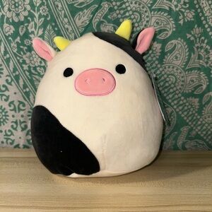Squishmallows 8” Connor the Cow Stuffed Plush